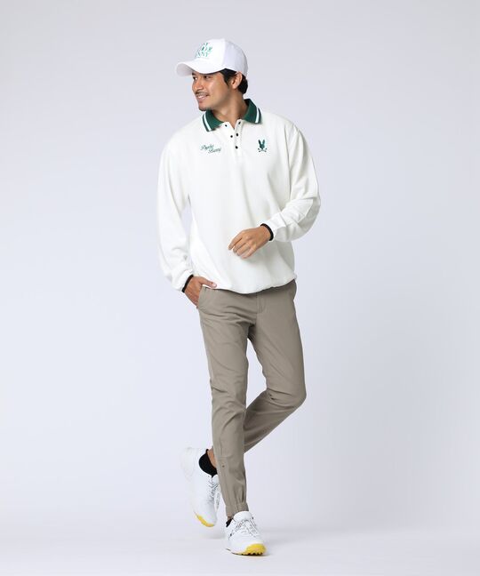 [GOLF]モダングラフィック ロングスリーブポロシャツ