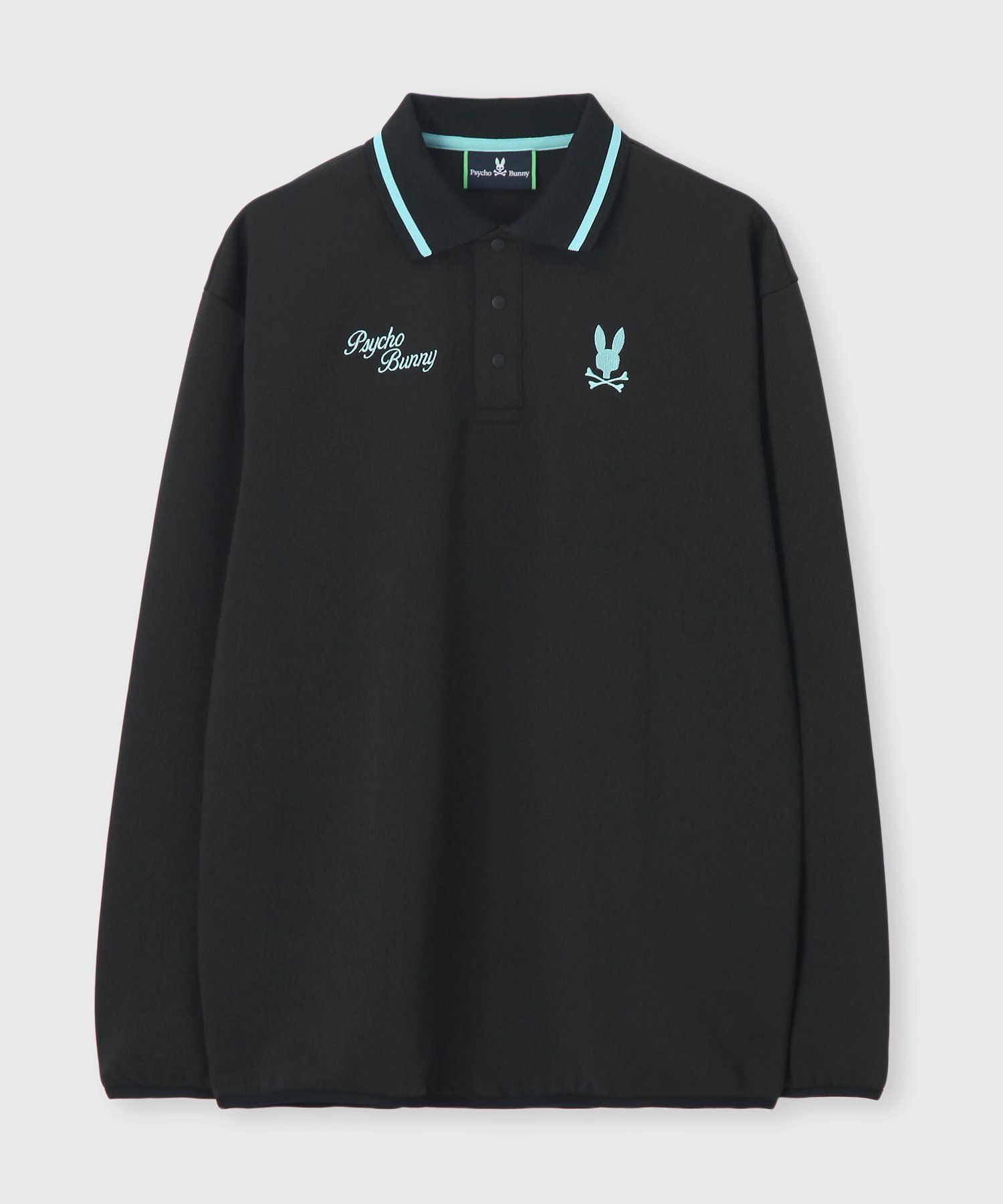 GOLF]モダングラフィック ロングスリーブポロシャツ｜Psycho Bunny