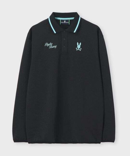 [GOLF]モダングラフィック ロングスリーブポロシャツ