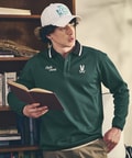 [GOLF]モダングラフィック ロングスリーブポロシャツ