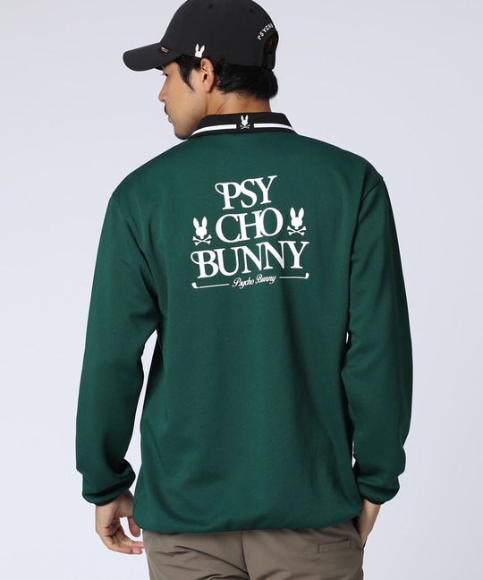 [GOLF]モダングラフィック ロングスリーブポロシャツ