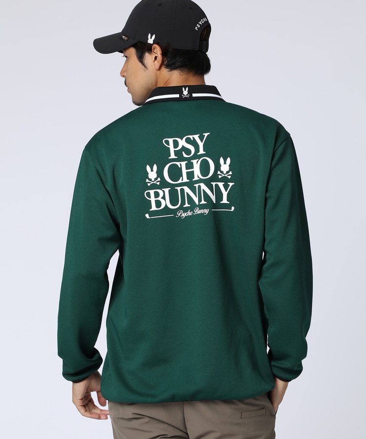 GOLF]モダングラフィック ロングスリーブポロシャツ｜Psycho Bunny