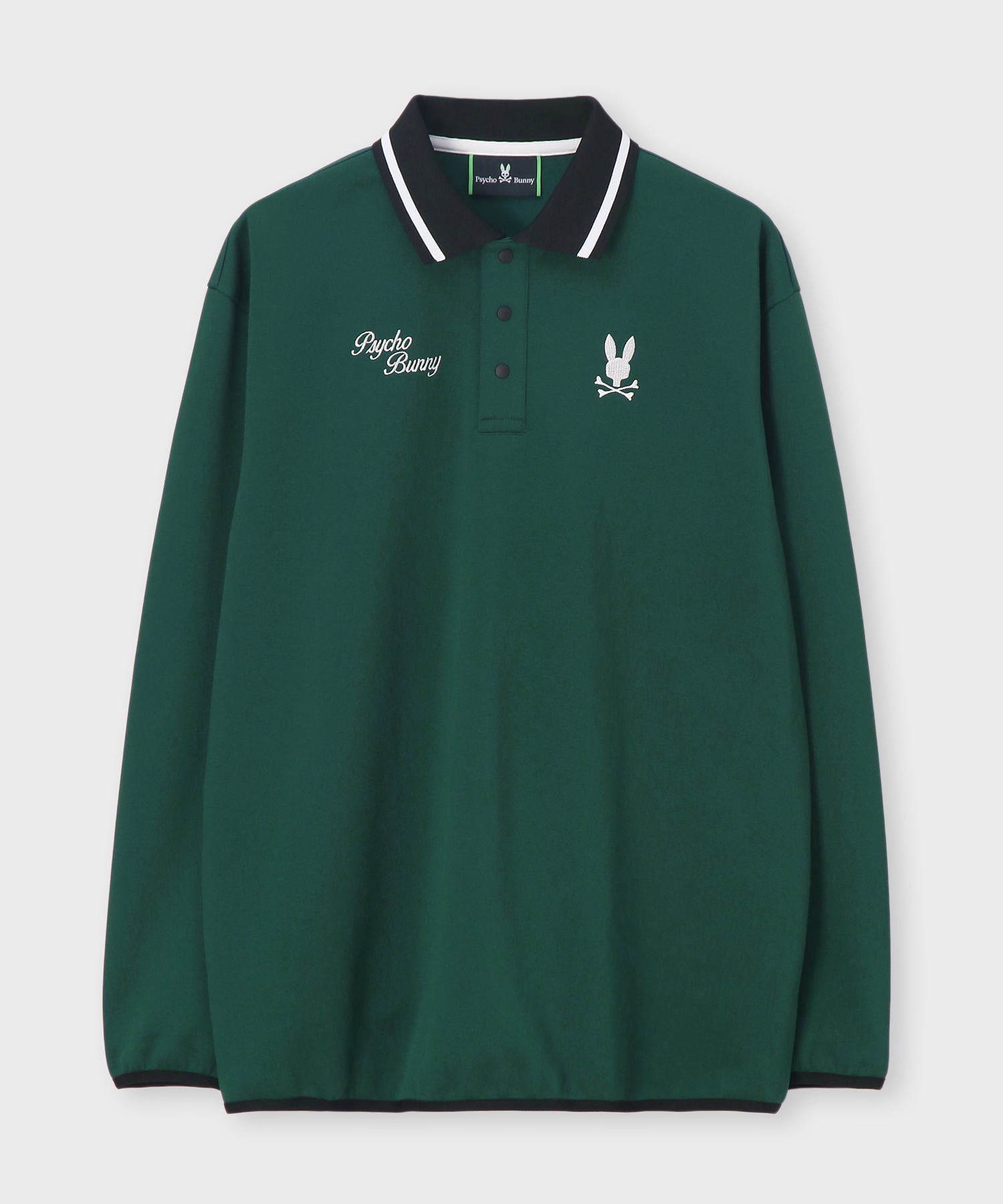GOLF]モダングラフィック ロングスリーブポロシャツ｜Psycho Bunny