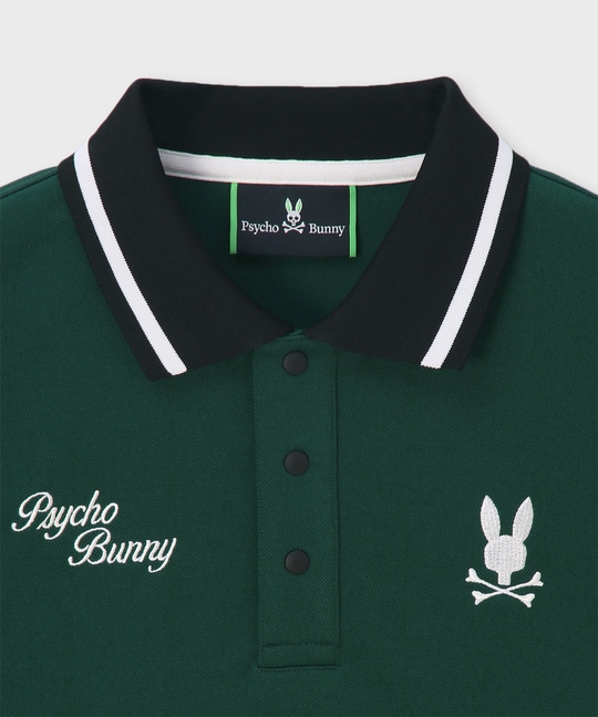 [GOLF]モダングラフィック ロングスリーブポロシャツ
