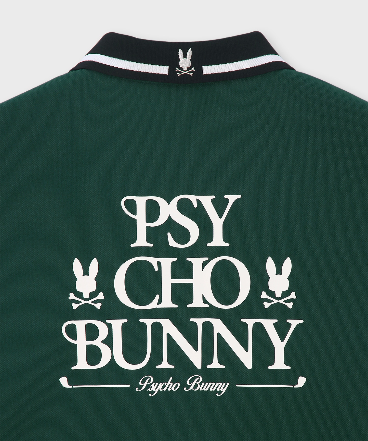 GOLF]モダングラフィック ロングスリーブポロシャツ｜Psycho Bunny