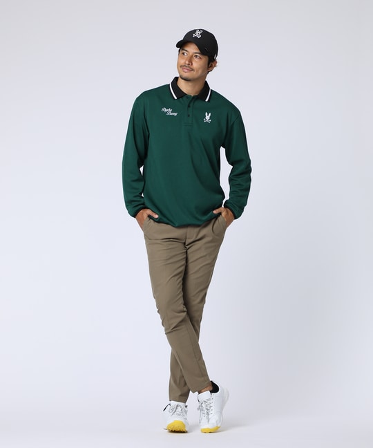 [GOLF]モダングラフィック ロングスリーブポロシャツ