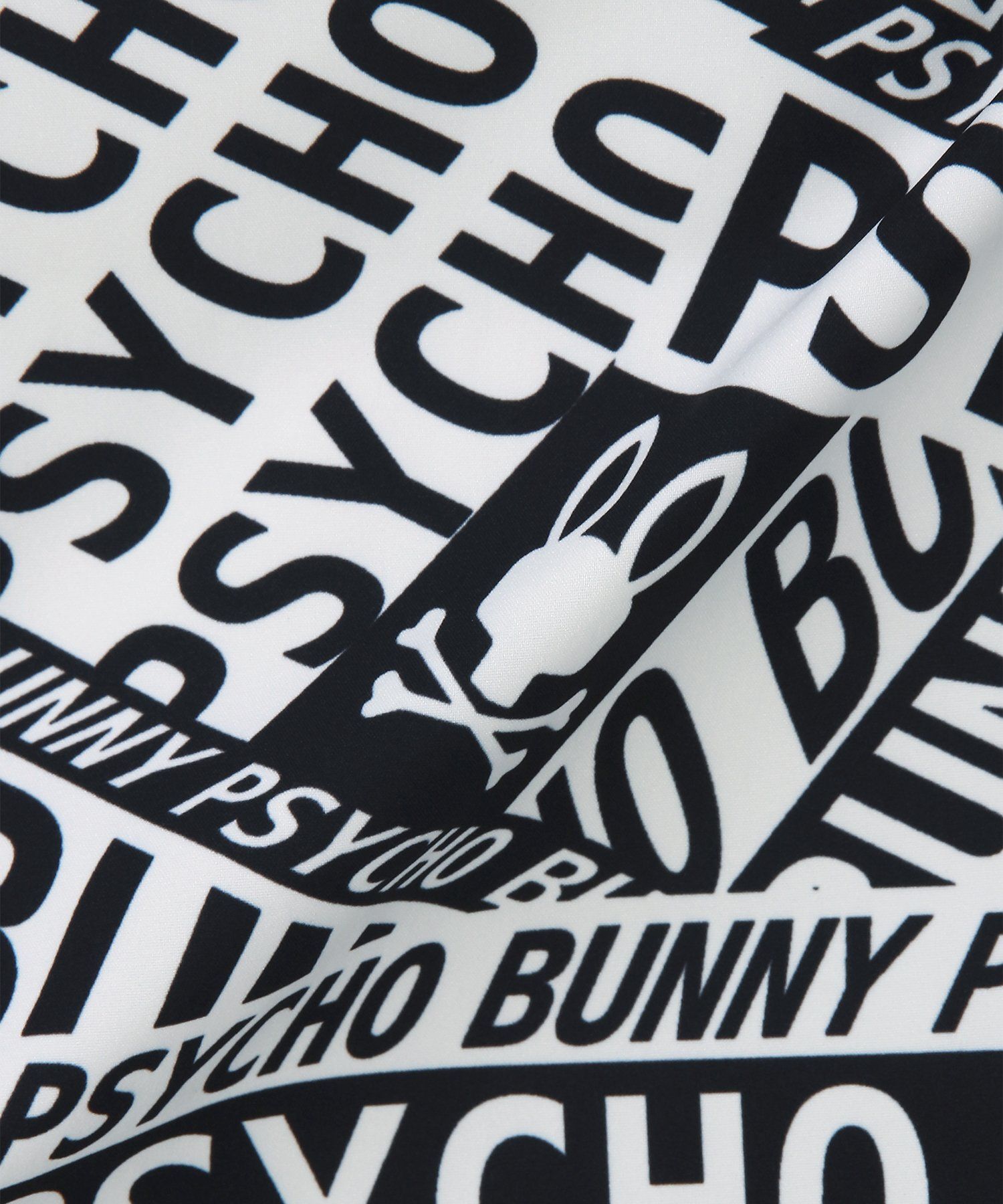 GOLF]総柄フォントロゴ リバーシブルベスト｜Psycho Bunny｜サイコ