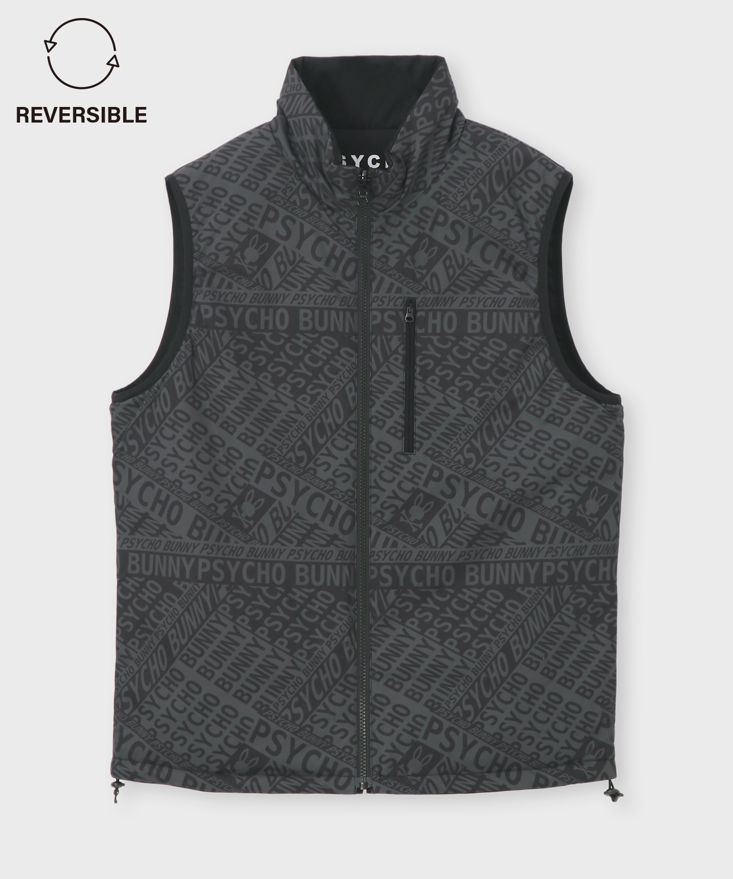 [サイコバニー] リバーシブルベスト ウィンドブレーカー メンズ サイコバニー] リバーシブルベスト ウィンドブレーカー メンズ