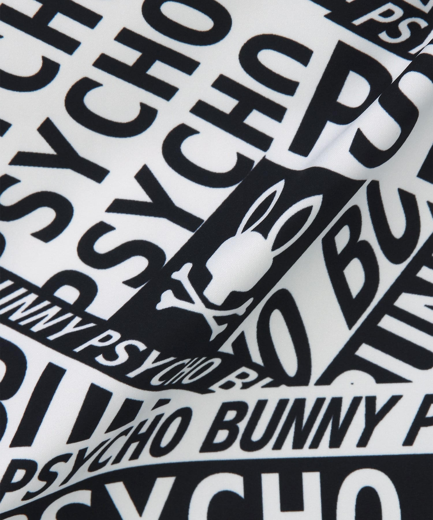 GOLF][WOMEN]総柄フォントロゴリバーシブルベスト｜Psycho Bunny