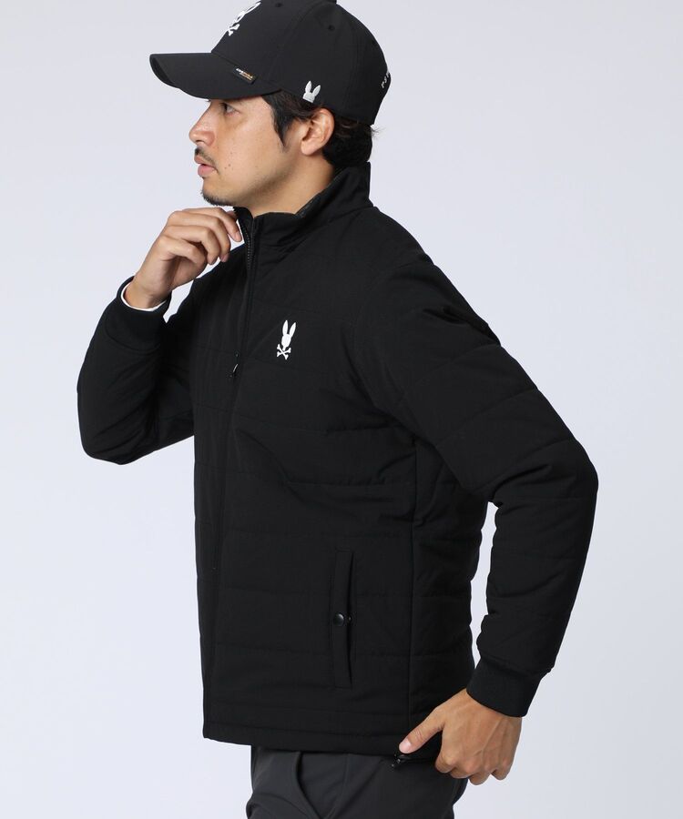 GOLF]総柄フォントロゴ リバーシブルブルゾン｜Psycho Bunny｜サイコ