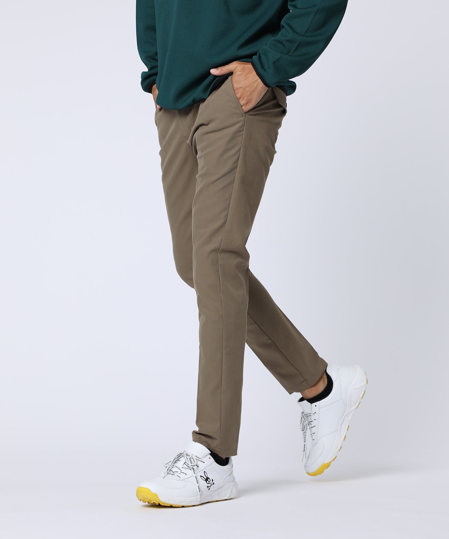 サイコバニー　PSYCHO BUNNY　GOLF 裏起毛 ダブルピーチスキン ツイルパンツ GOLF]ダブルピーチスキンツイルパンツ｜Psycho Bunny｜サイコバニー