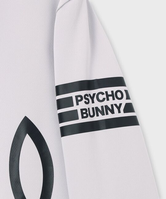 [WEB限定]マークラインサイドロゴモックネックＴシャツ