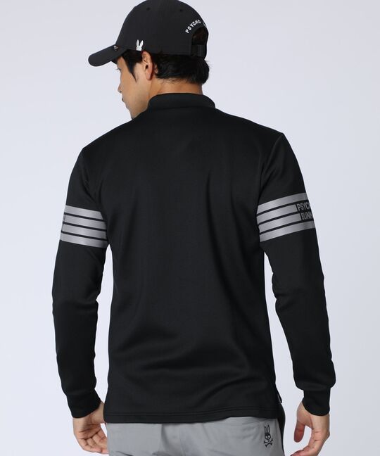 [WEB限定]マークラインサイドロゴモックネックＴシャツ