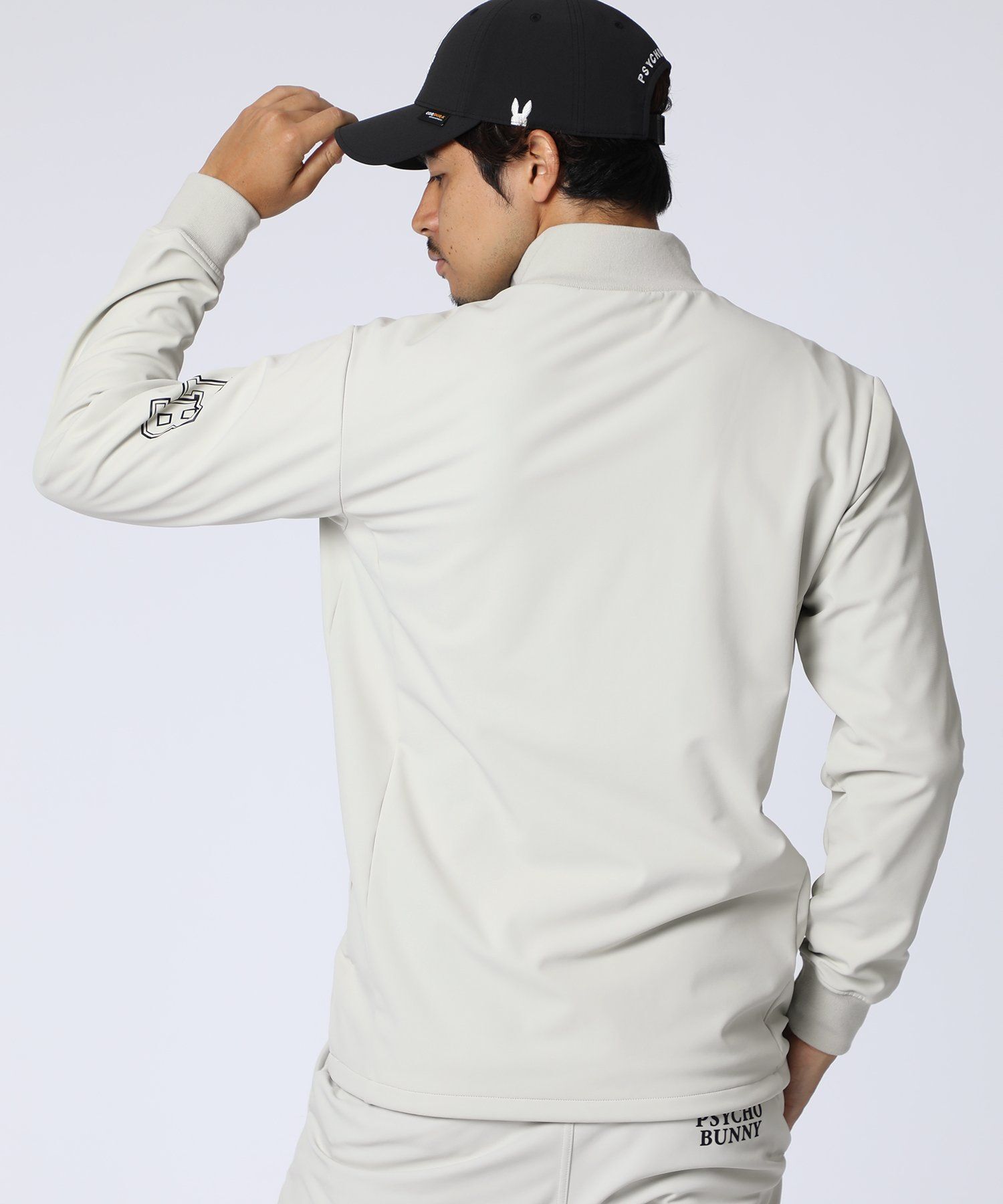 GOLF]アウトラインロゴスタンドカラーブルゾン｜Psycho Bunny｜サイコ