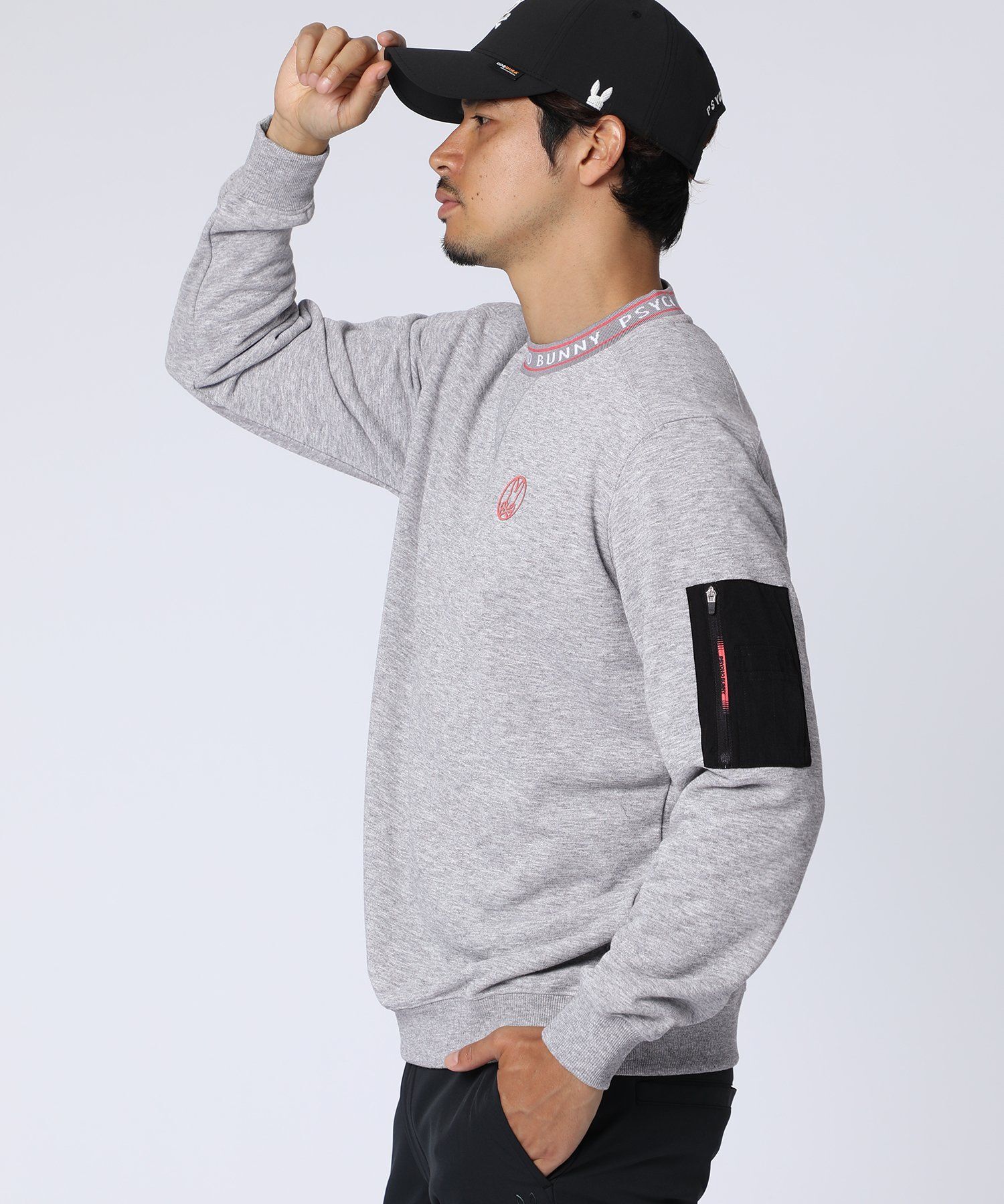 GOLF]バニーマーククルーネックスウェットプルオーバー｜Psycho Bunny