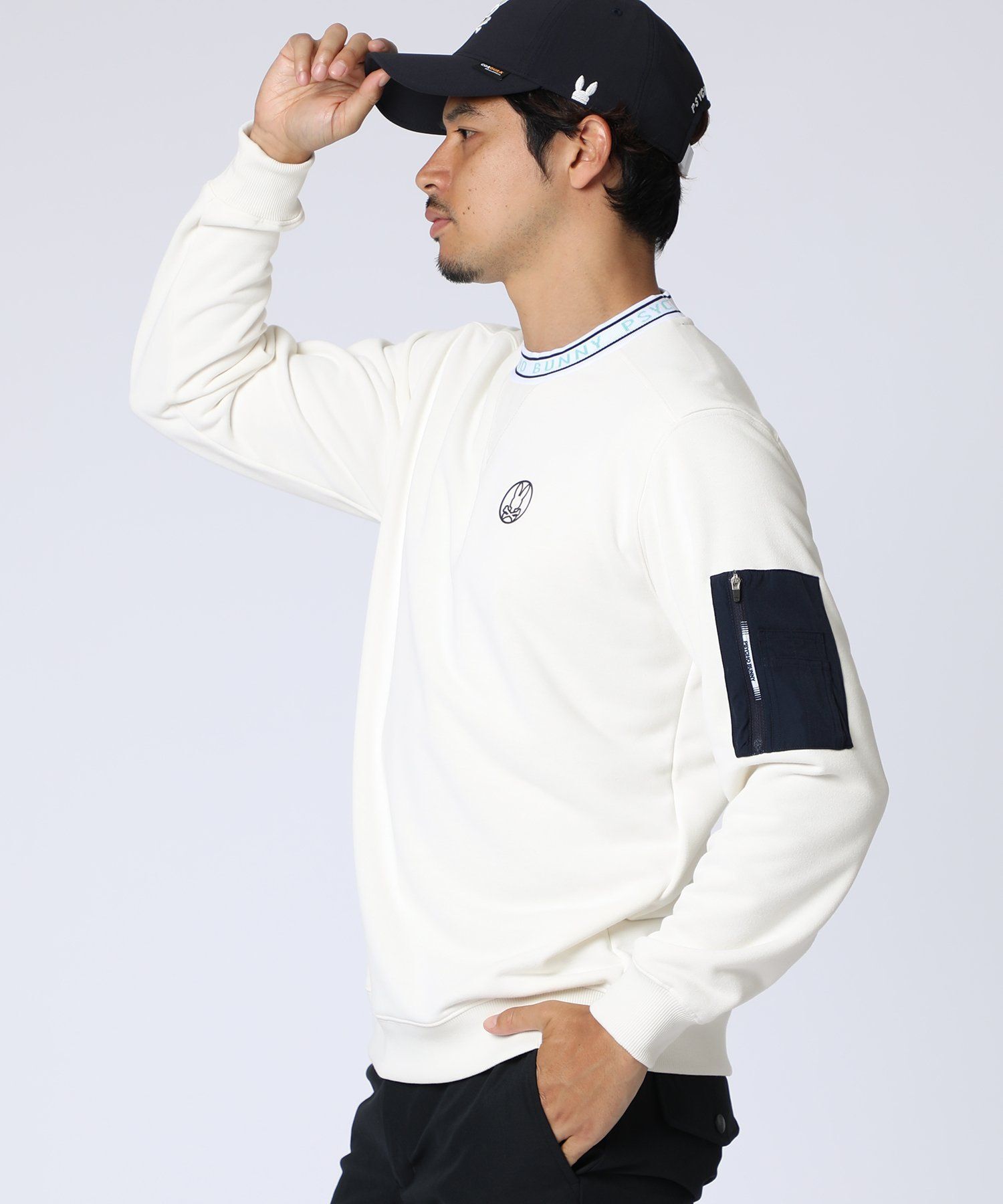 GOLF]バニーマーククルーネックスウェットプルオーバー｜Psycho Bunny