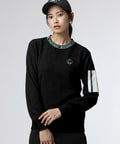 [GOLF][WOMEN]バニーマーククルーネックスウェットプルオーバー