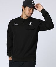 [GOLF]モダングラフィック ヘンリーネックニットジャージ