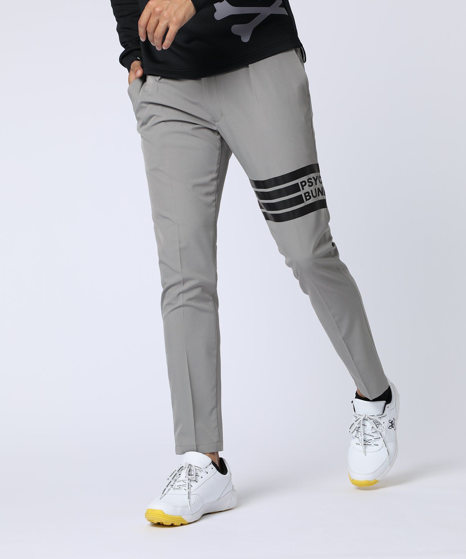 WEB限定]マークラインサイドロゴイージーパンツ｜Psycho Bunny｜サイコ