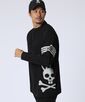 [WEB限定]マークラインサイドロゴジップモックネックＴシャツ