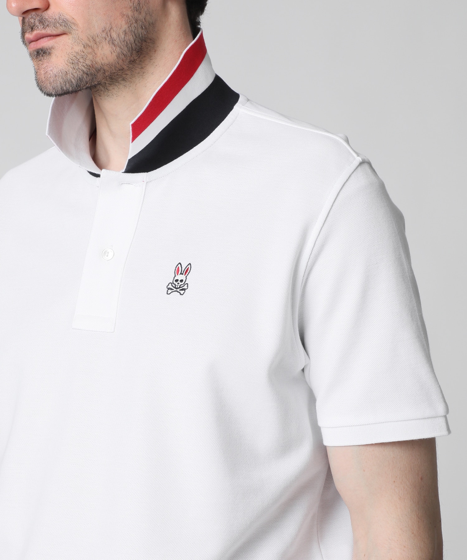 サイコバニー シャツ 日本製 ホワイト Lサイズ サイコバニー シャツ 日本製 ホワイト Lサイズ Psycho Bunny