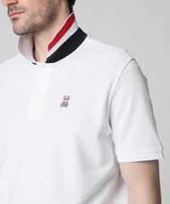 トリコカラーライン ポロシャツ｜Psycho Bunny｜サイコバニー