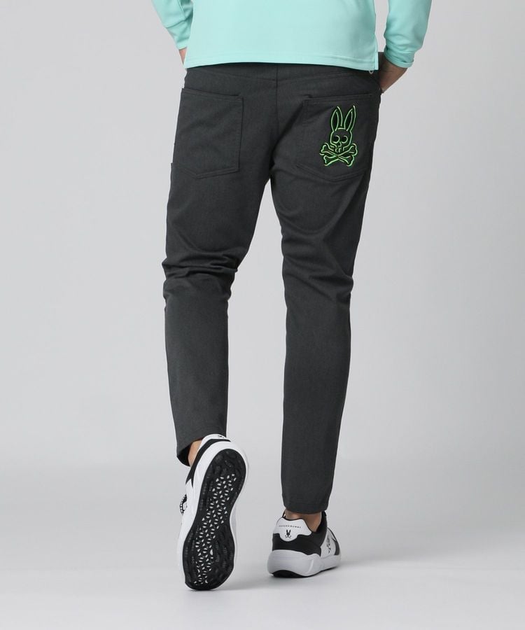 WONDER SHAPE : 360°全方向高伸縮 エンブロイダリーロゴ パンツ