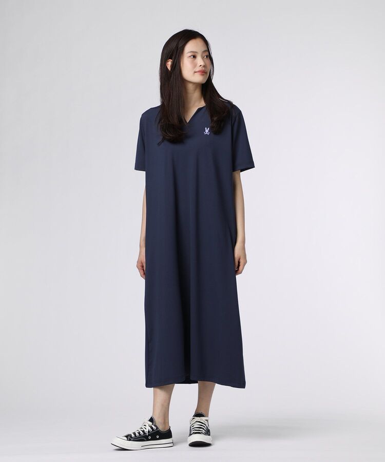 WOMEN]ポンチ キーネック ワンピース｜Psycho Bunny｜サイコ