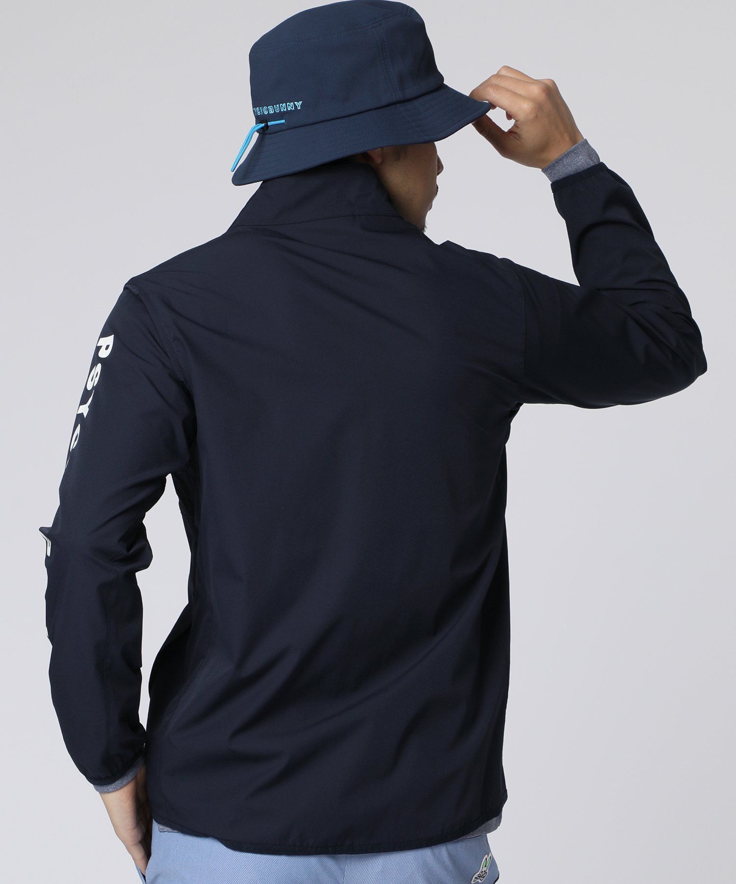 Psycho Bunny ウインドブレーカー サイズM ネイビー Psycho Bunny ウインドブレーカー サイズM ネイビー Psycho