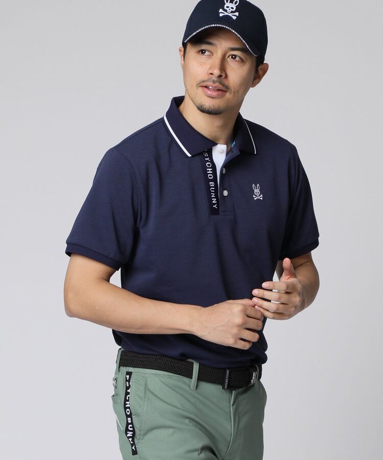 サイコバニー ゴルフ ドライミックス ポロシャツ Psycho Bunny ポロシャツ 「GOLF」ドライミックス メンズ