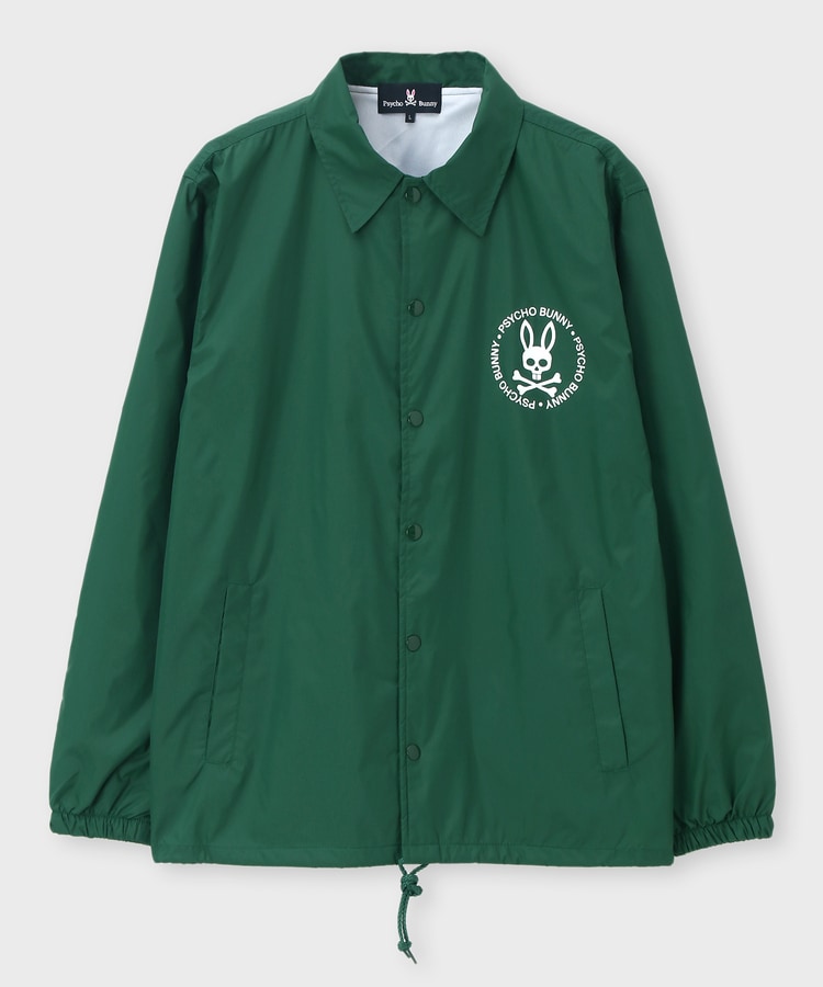 WEB限定]シルエットロゴ コーチジャケット｜Psycho Bunny