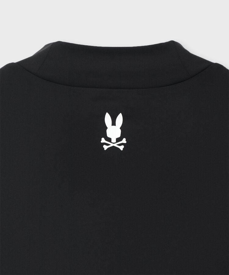Psycho Bunny ブラックシャツ モックネック Lサイズ Psycho Bunny ブラックシャツ モックネック Lサイズ