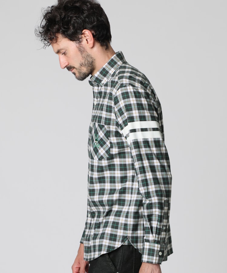 WEB限定]スリーブライン チェックシャツ｜Psycho Bunny｜サイコ