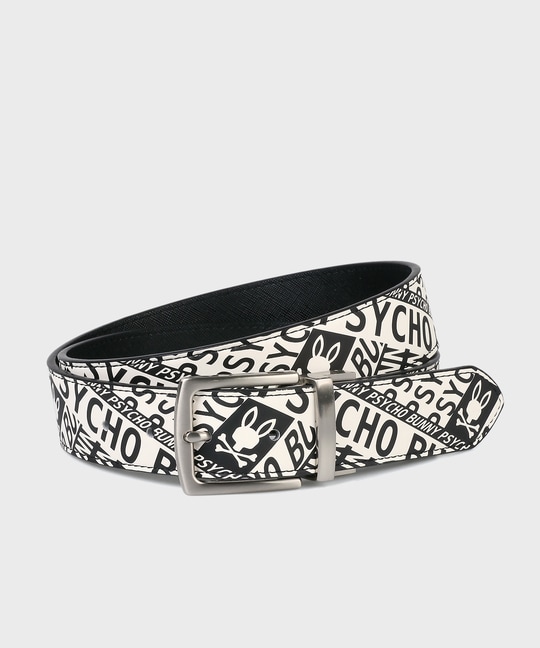 [GOLF]総柄フォントロゴ リバーシブルベルト