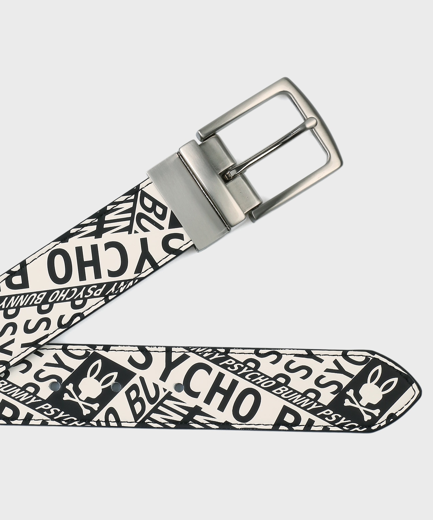 GOLF]総柄フォントロゴ リバーシブルベルト｜Psycho Bunny｜サイコ
