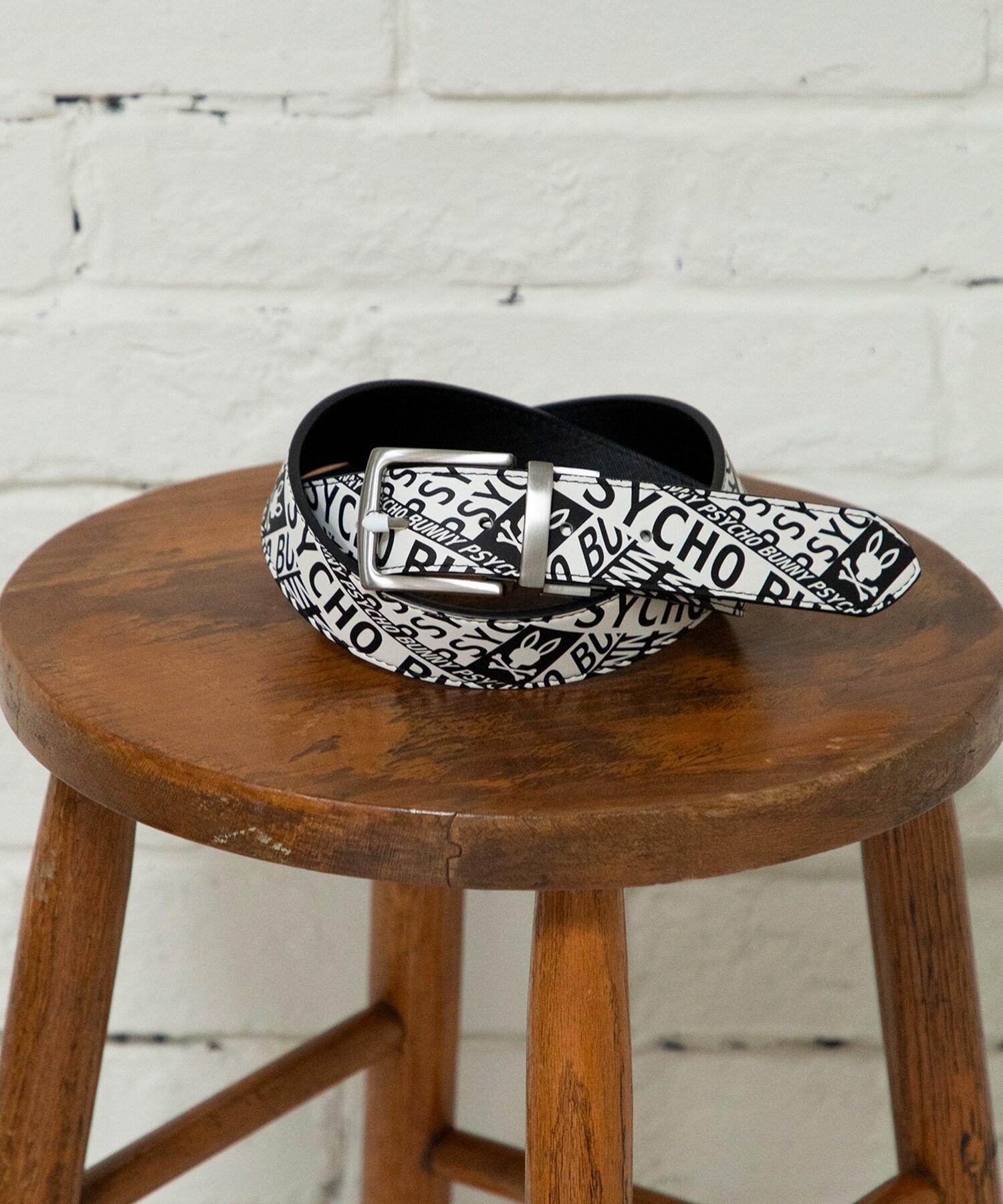 サイコバニー　総柄フォントロゴ リバーシブルブルゾン　XL Psycho Bunny（サイコバニー） ブルゾン アウター 「GOLF」総柄