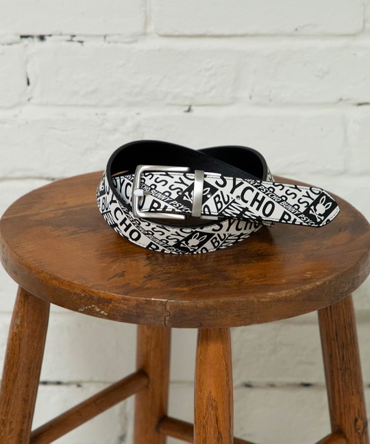 [GOLF]総柄フォントロゴ リバーシブルベルト