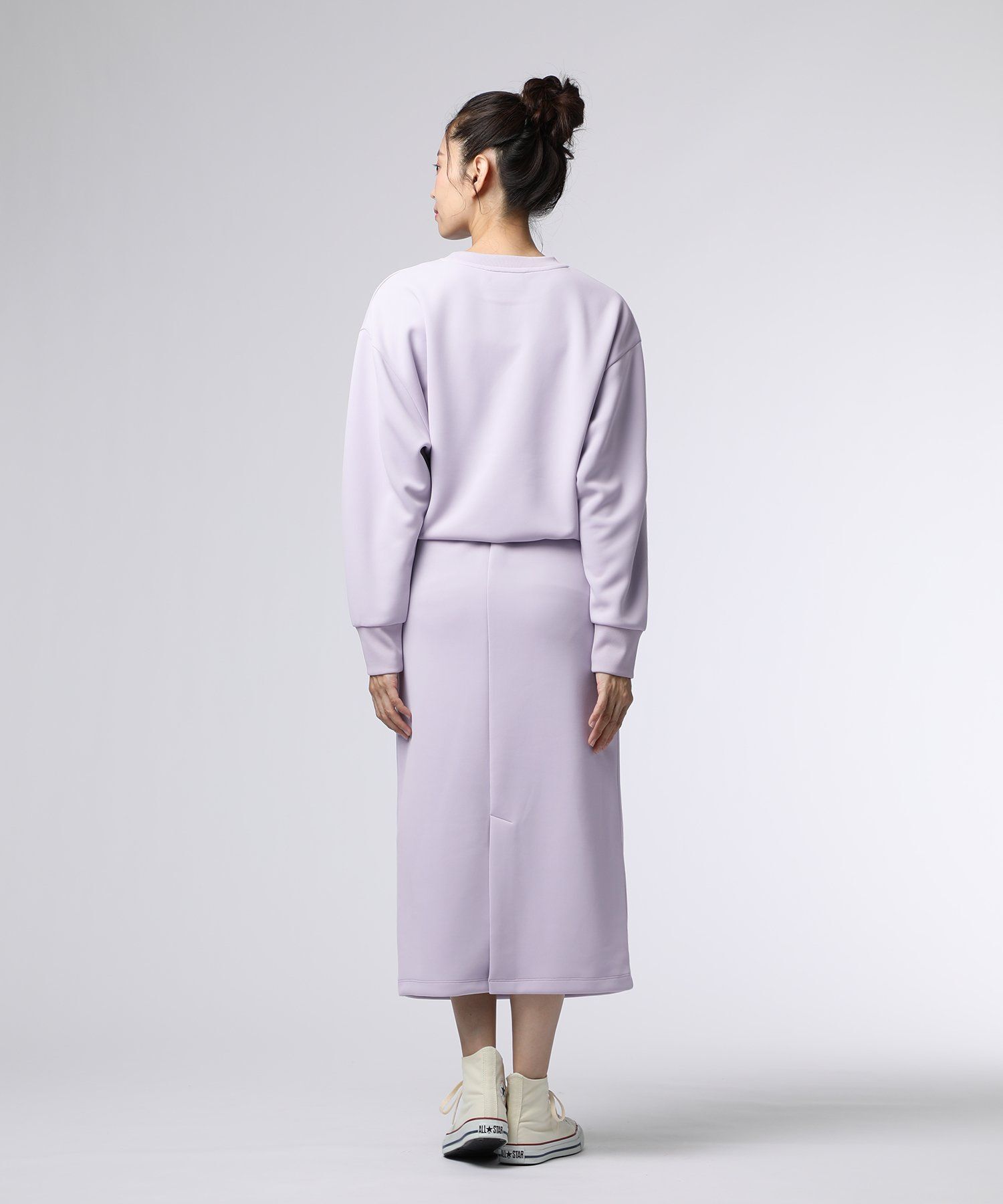 サイコバニー　ワンピース WOMEN]クルーネックロングワンピース｜Psycho Bunny｜サイコ