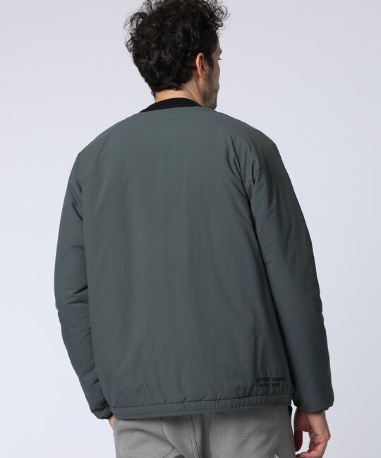 パッファーカーディガンジャケット