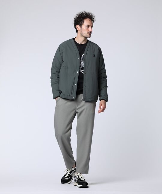 パッファーカーディガンジャケット