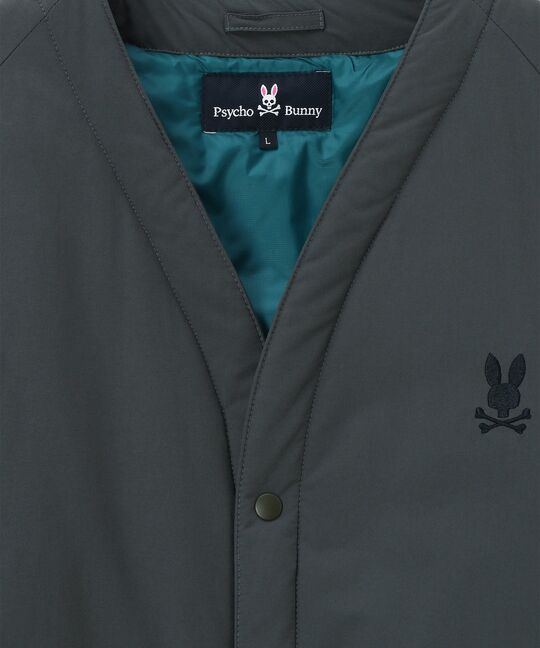 パッファーカーディガンジャケット