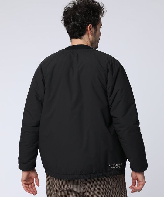 パッファーカーディガンジャケット