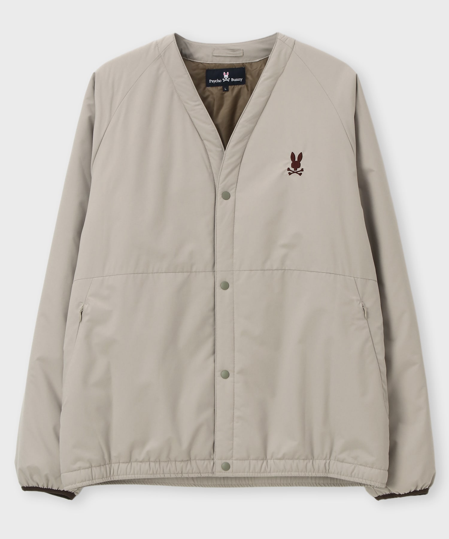 パッファーカーディガンジャケット｜Psycho Bunny｜サイコバニー 公式