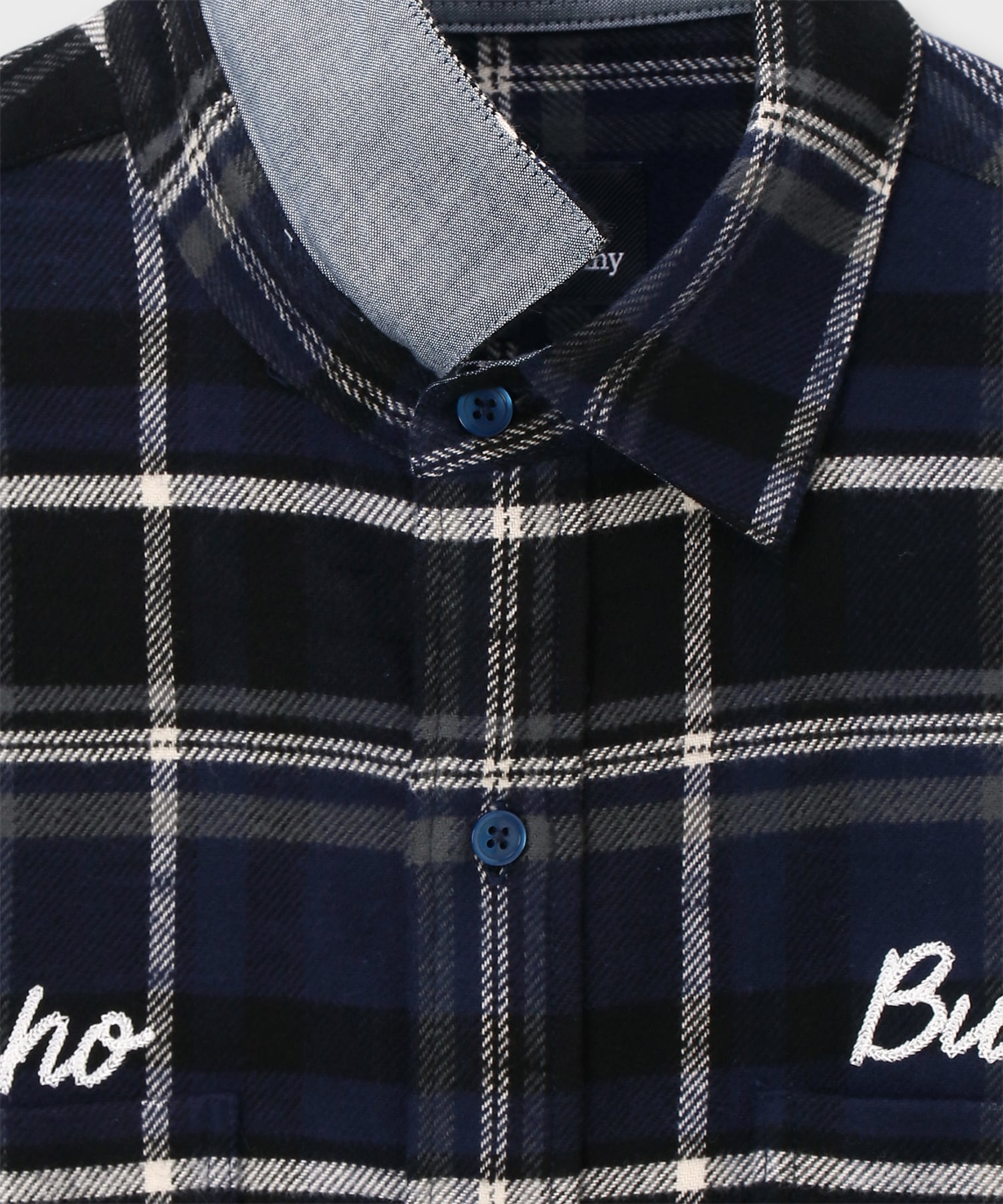 ヴィンテージチェーンステッチ スラブチェックシャツ｜Psycho Bunny