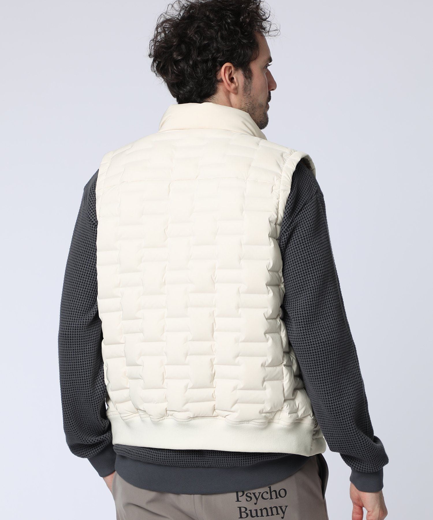 シームレスダウンベスト｜Psycho Bunny｜サイコバニー 公式ブランド