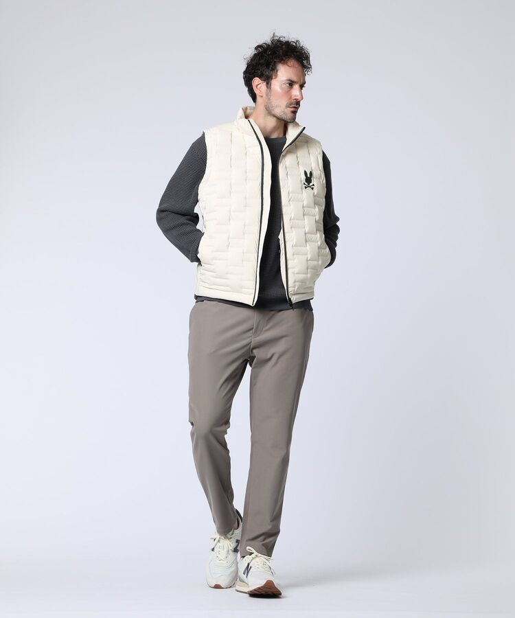 シームレスダウンベスト｜Psycho Bunny｜サイコバニー 公式ブランド