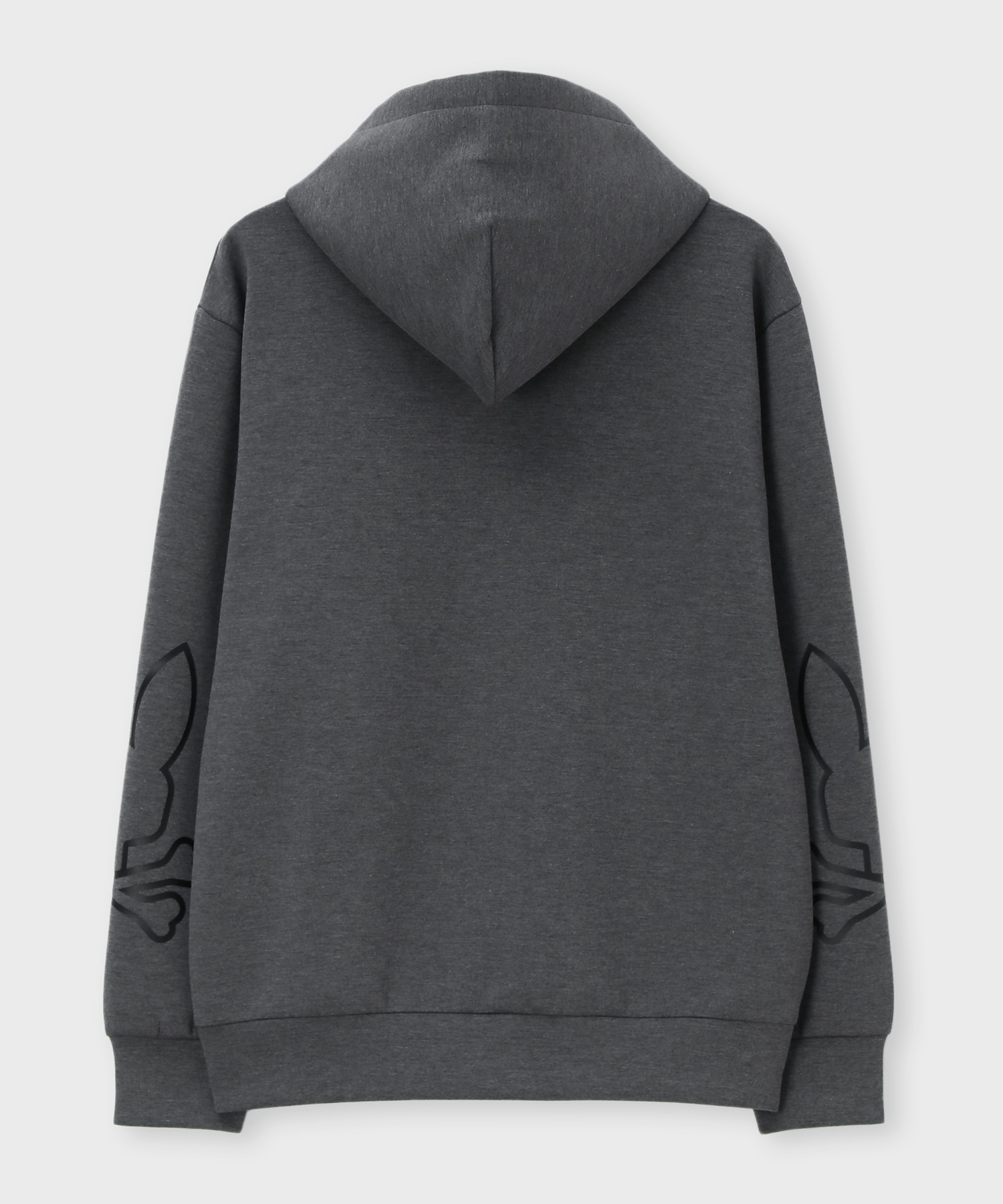 WEB限定]スリーブアウトラインロゴ ダンボール パーカ｜Psycho Bunny