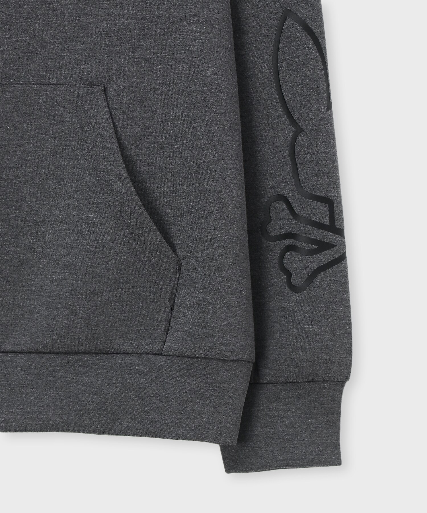 WEB限定]スリーブアウトラインロゴ ダンボール パーカ｜Psycho Bunny