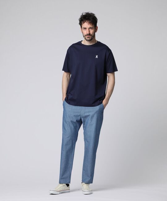 [限定店舗]シルケットスムース クルーネック Tシャツ