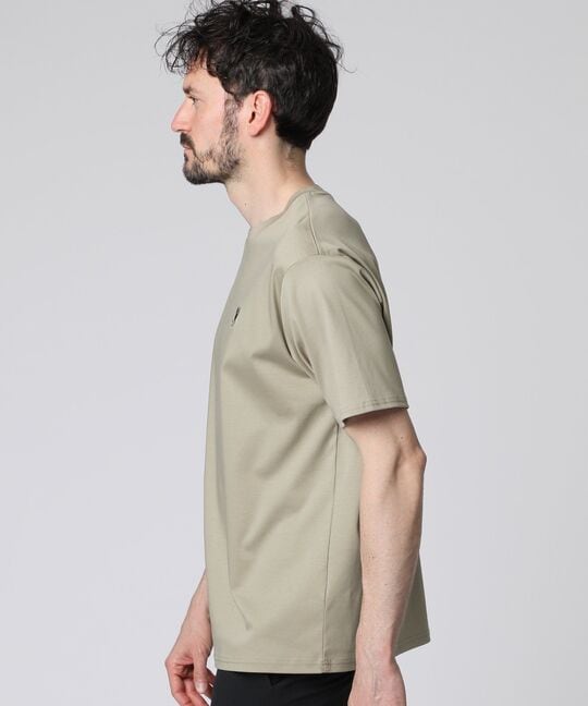 [限定店舗]シルケットスムース クルーネック Tシャツ